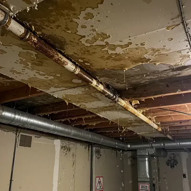 Ceiling Water Damage Repair in East Dubuque, IL